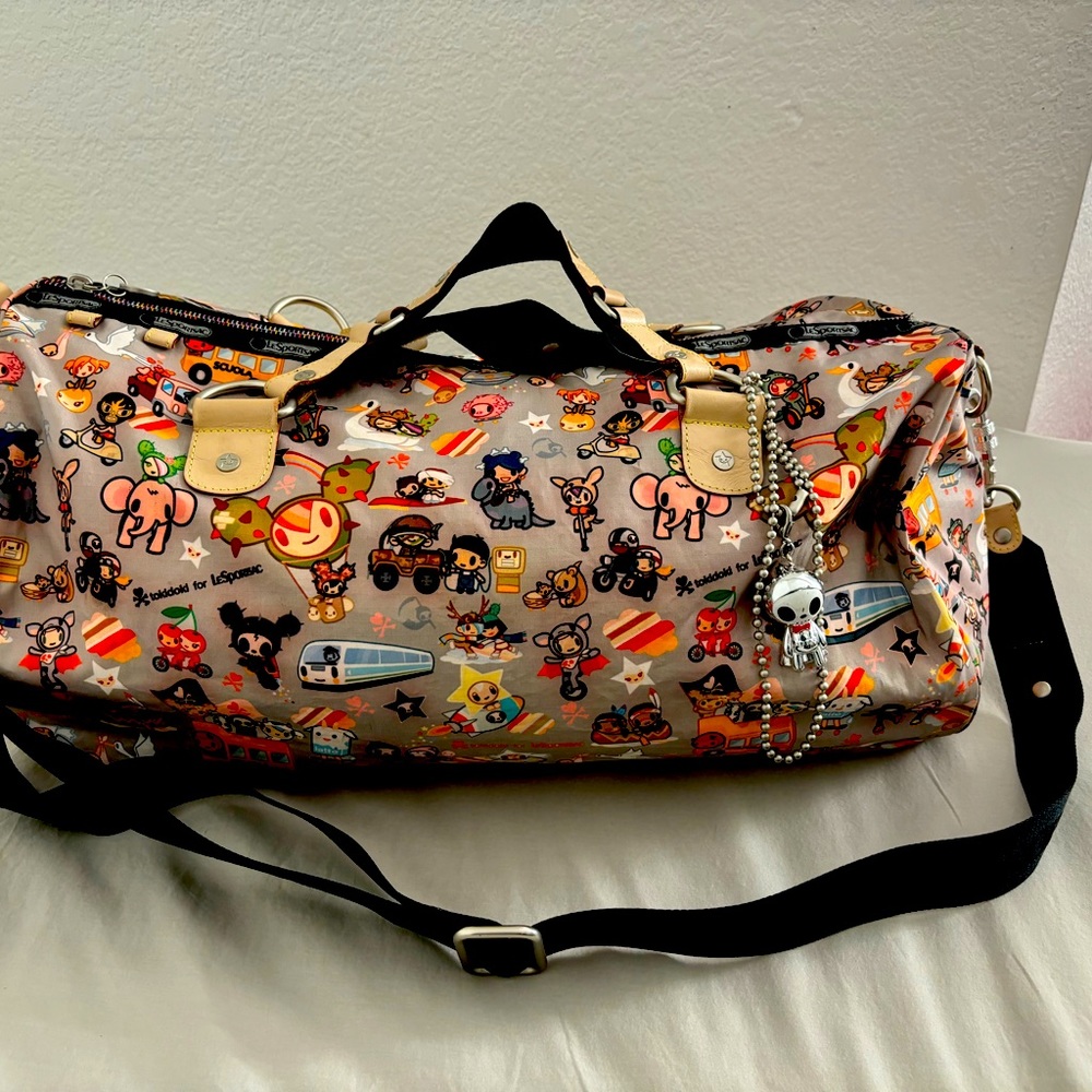 Tokidoki Lesportsac Transporto duffle cross body bag